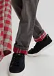 Thermo Regular Fit Schlupf-Jeans mit Flanellfutter, Straight, bonprix