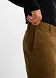 Regular Fit Chinohose aus Cordsamt, Straight, bpc selection