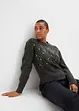 Pull court avec strass, RAINBOW