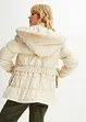 Steppjacke mit Fellimitat, bonprix