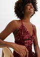Neckholder-Kleid mit Pailletten, BODYFLIRT boutique
