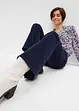 Pantalon en velours côtelé extensible, Bootcut, bonprix