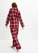 Gewebter Pyjama aus Flanell, bonprix