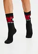 Lot de 3 paires de chaussettes thermo avec intérieur éponge doux et nœud en satin, bpc bonprix collection
