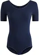 Halbarm Body mit Baumwolle, bonprix