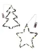 LED-Hängedeko in Weihnachtsbaum- und Sternform (2-tlg. Set), bonprix