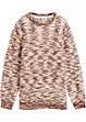 Jungen Melange-Strickpullover, bpc bonprix collection