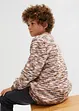 Jungen Melange-Strickpullover, bpc bonprix collection