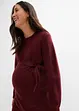 Umstandskleid aus flauschigem Strick, bonprix