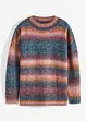Pullover mit Farbverlauf und Wollanteil, bonprix