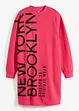 Robe sweat oversize en coton mélangé doux, bonprix