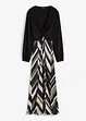 Maxikleid mit bedrucktem Rock aus recyceltem Polyester, BODYFLIRT