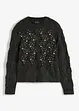 Pull court avec strass, RAINBOW