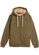 Sweatjacke mit Teddyfutter, bonprix