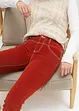 Pantalon slim en velours côtelé extensible, bonprix