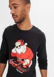 Langarmshirt mit Weihnachtsmotiv, bonprix