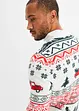 Pull avec motif de Noël, bonprix