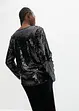 Blouse en paillettes, bonprix