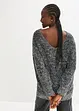 Oversized Longpullover mit Lurex, bonprix