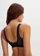 Soutien-gorge bralette en matière recyclée avec mesh, bpc bonprix collection