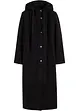 Manteau aspect laine, coupe longue, bonprix