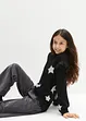 Mädchen Sweatshirt mit Volants, bpc bonprix collection