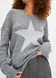 Pullover mit Stern, bonprix