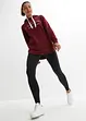 Ensemble de jogging avec sweat-shirt long et legging (2 pces), bonprix