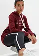 Ensemble de jogging avec sweat-shirt long et legging (2 pces), bonprix