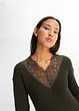 Strickkleid mit Spitze, RAINBOW