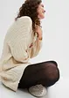 Strumpfhose 50den mit  Strickmuster mit recyceltem Polyamid, bpc bonprix collection