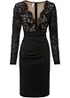 Minikleid mit Spitze, bonprix
