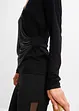 Langarmshirt mit Glitzereffekt aus nachhaltiger Viskose, BODYFLIRT