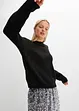 Pullover mit Spitze, bonprix