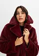 Kuschel-Longjacke aus Fellimitat, bonprix