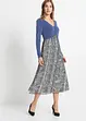 Midikleid mit Mesh-Rock, BODYFLIRT boutique