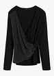 Langarmshirt mit Glitzereffekt aus nachhaltiger Viskose, BODYFLIRT