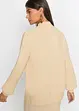 Oversize-Pullover mit Stehkragen, BODYFLIRT