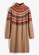 Strickkleid mit Norweger Muster, BODYFLIRT boutique