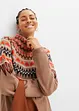 Strickkleid mit Norweger Muster, BODYFLIRT boutique