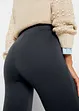 Leggings mit Komfortbund und dekorativen Reißverschlüssen, bonprix