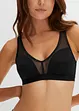 Soutien-gorge bralette en matière recyclée avec mesh, bpc bonprix collection
