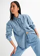 Chemise en jean oversize, bonprix