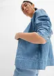 Veste en jean oversize à détails cargo, bonprix