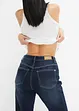 Wide Leg Jeans High Waist, Stretch, bonprix