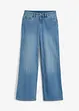 Wide-Leg-Jeans, Mid Waist, Stretch, bonprix