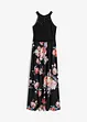 Sommer-Maxikleid mit Blumen-Print und Spitze, bonprix