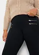 Leggings mit Komfortbund und dekorativen Reißverschlüssen, bonprix