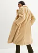 Oversize Fellimitat-Mantel mit Reverskragen, bpc bonprix collection