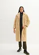 Oversize Fellimitat-Mantel mit Reverskragen, bpc bonprix collection